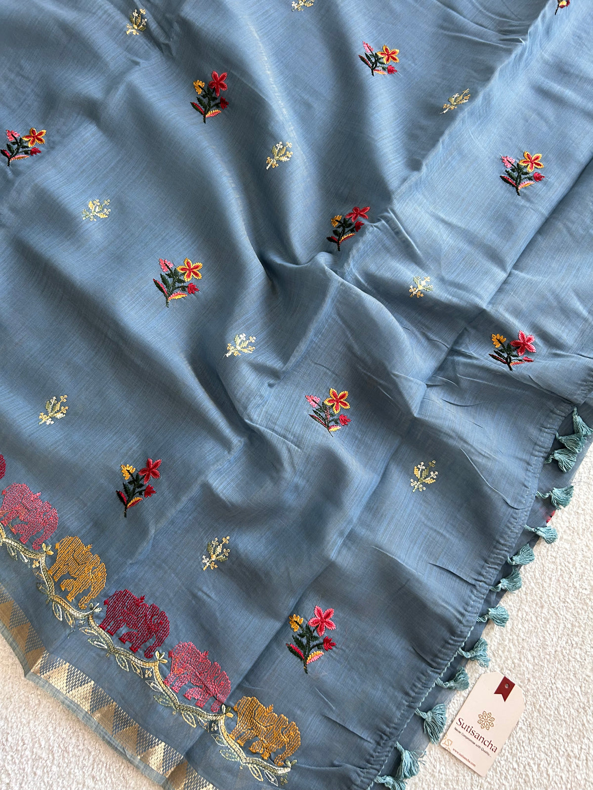 Traditional Decorative Border Classic Cotton Saree