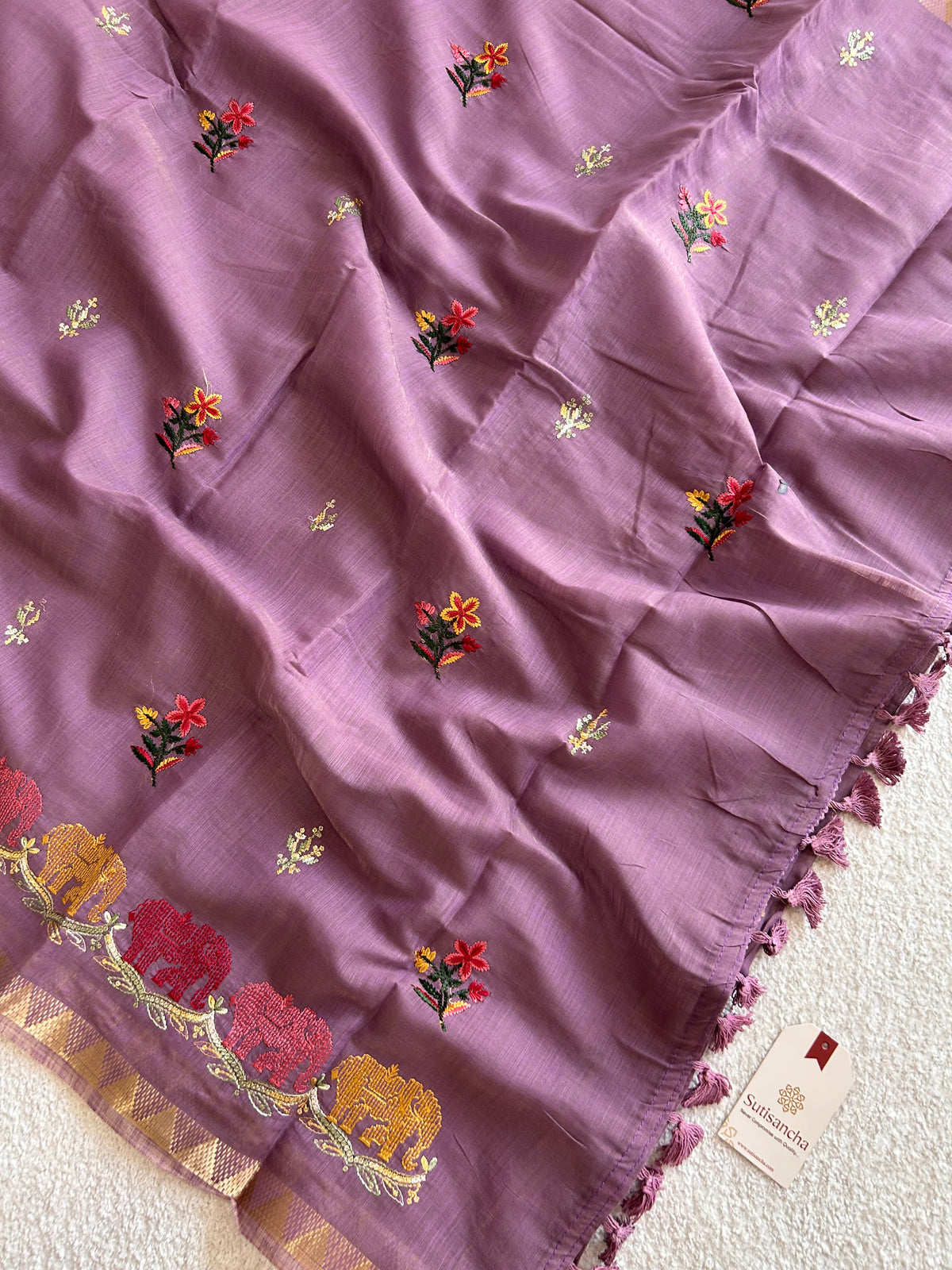 Traditional Decorative Border Classic Cotton Saree