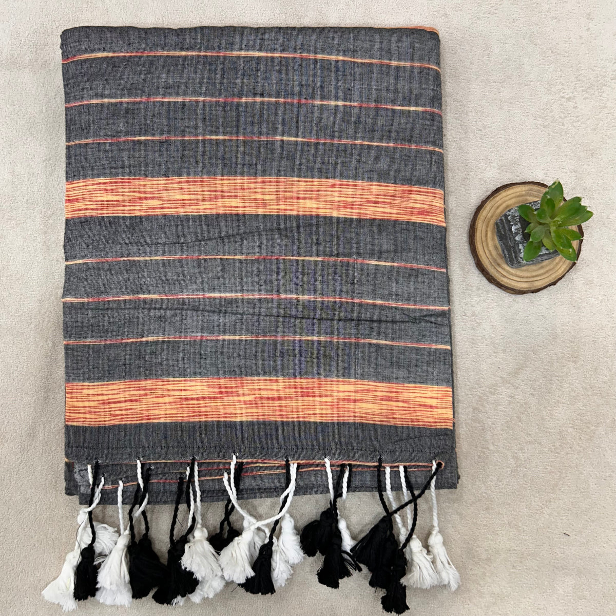 Pure Cotton Saree with Running Blouse | Clearance Sale