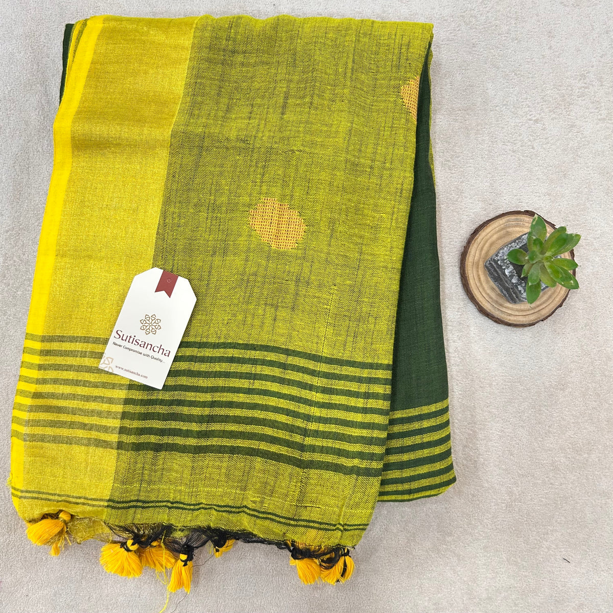 Pure Cotton Saree with Running Blouse | Clearance Sale