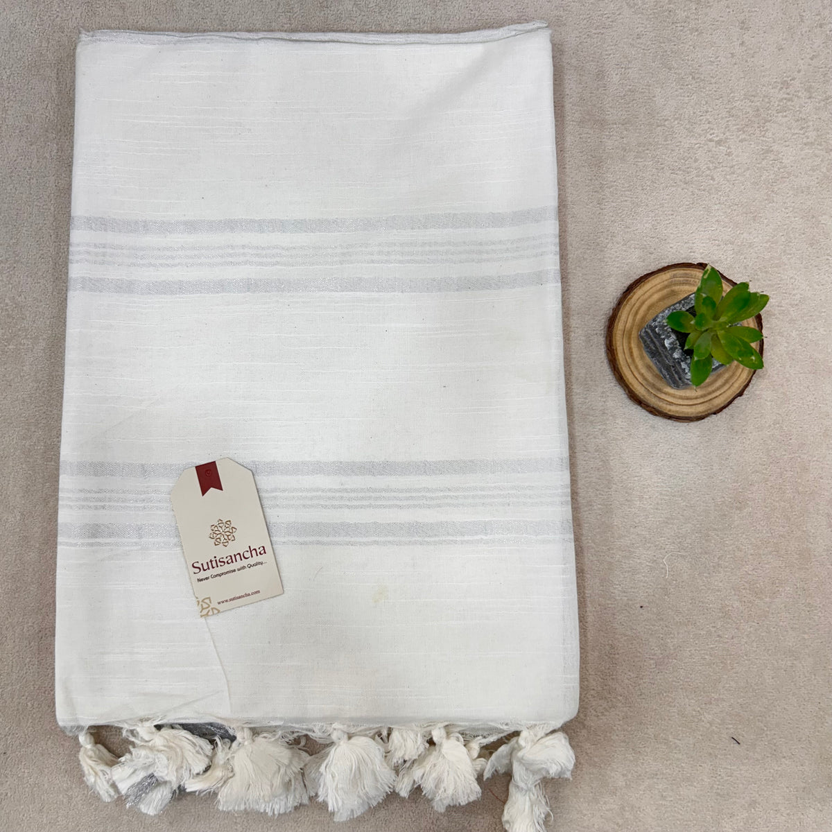Pure Cotton Saree with Running Blouse | Clearance Sale
