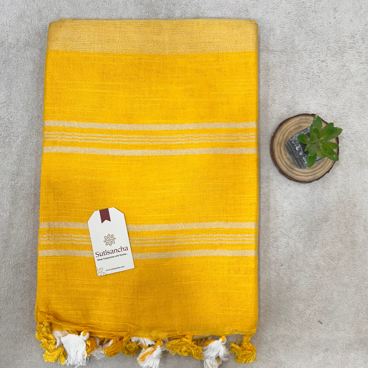 Pure Cotton Saree with Running Blouse | Clearance Sale