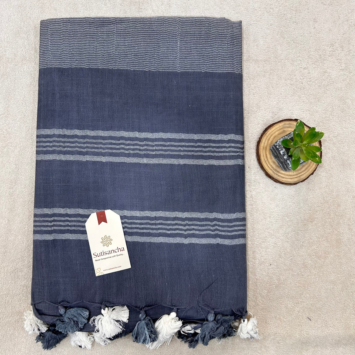 Pure Cotton Saree with Running Blouse | Clearance Sale