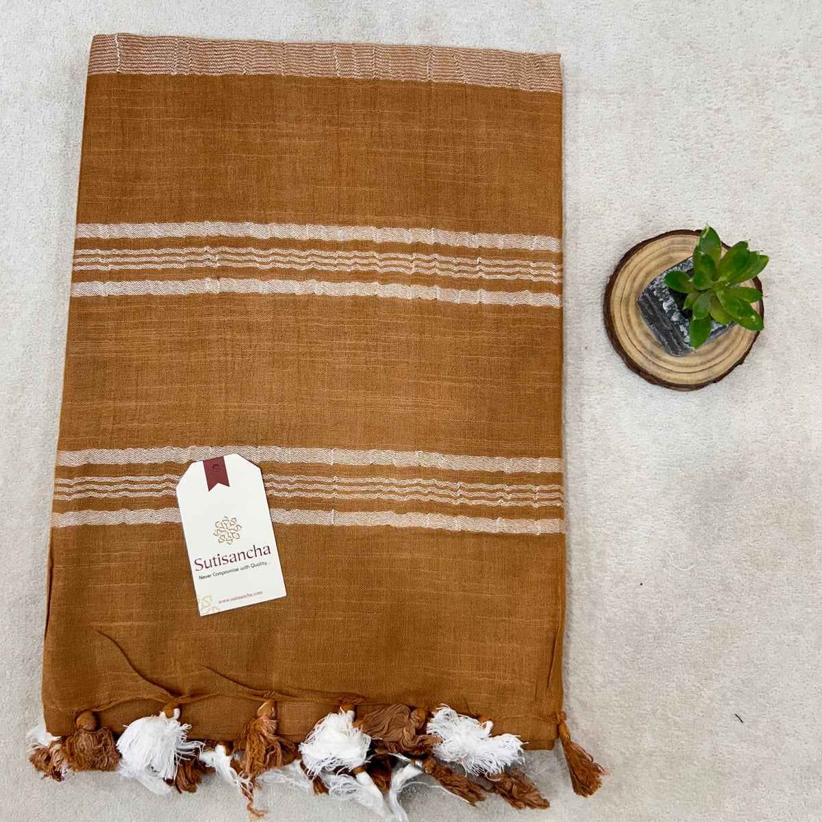 Pure Cotton Saree with Running Blouse | Clearance Sale