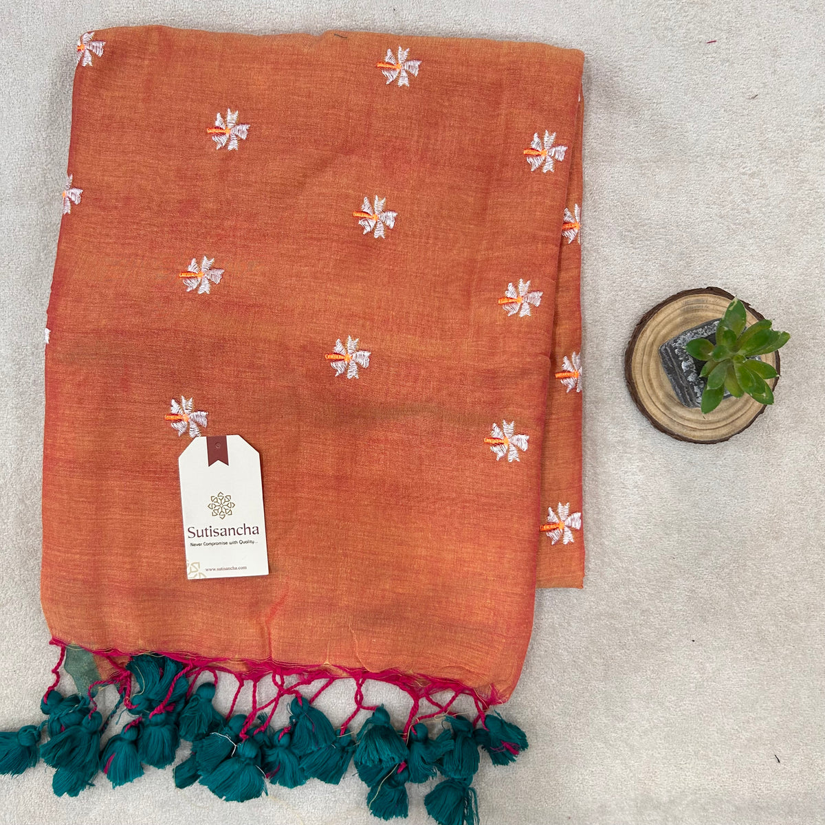Pure Cotton Saree with Running Blouse | Clearance Sale