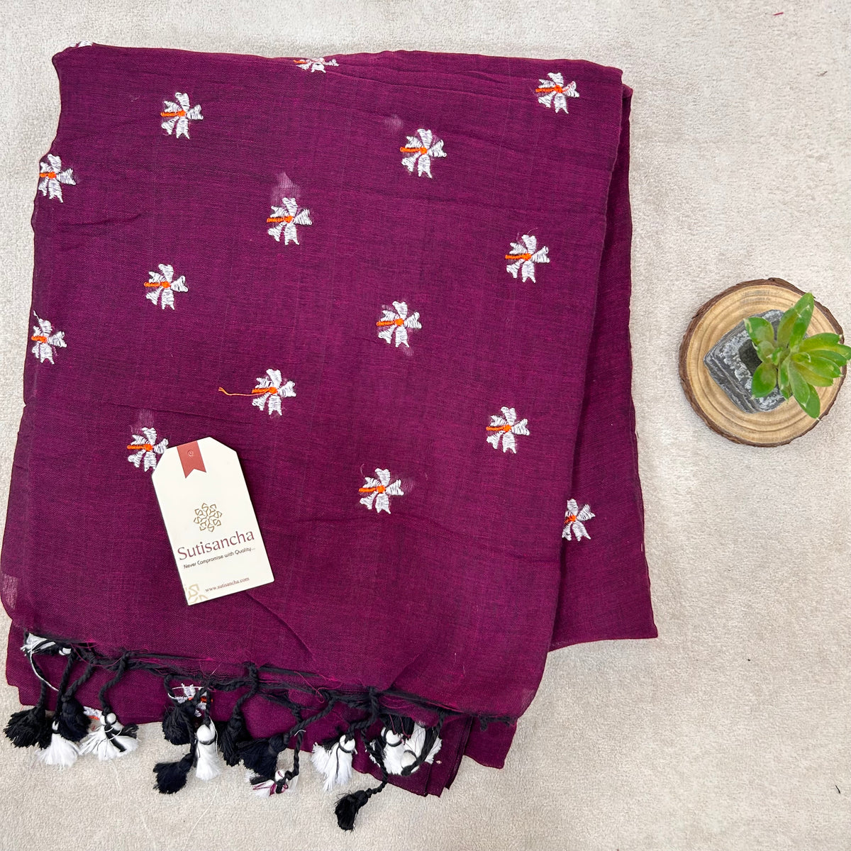Pure Cotton Saree with Running Blouse | Clearance Sale