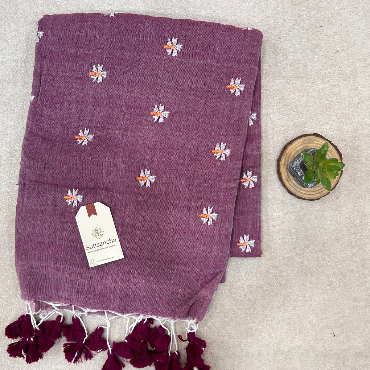 Pure Cotton Saree with Running Blouse | Clearance Sale