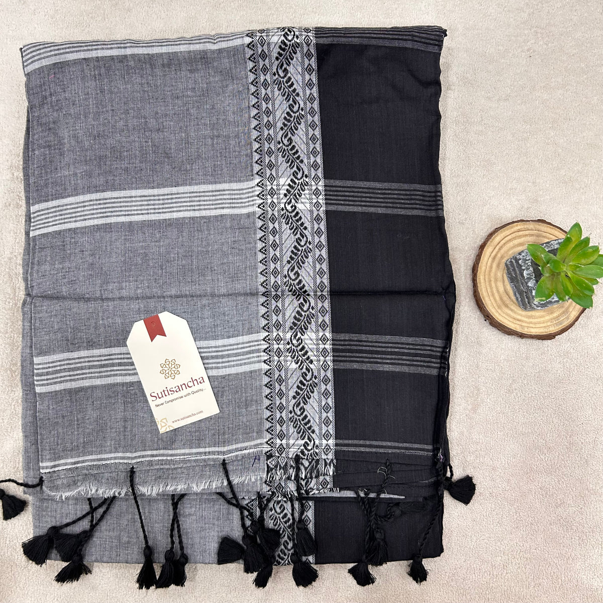 Pure Cotton Saree with Running Blouse | Clearance Sale