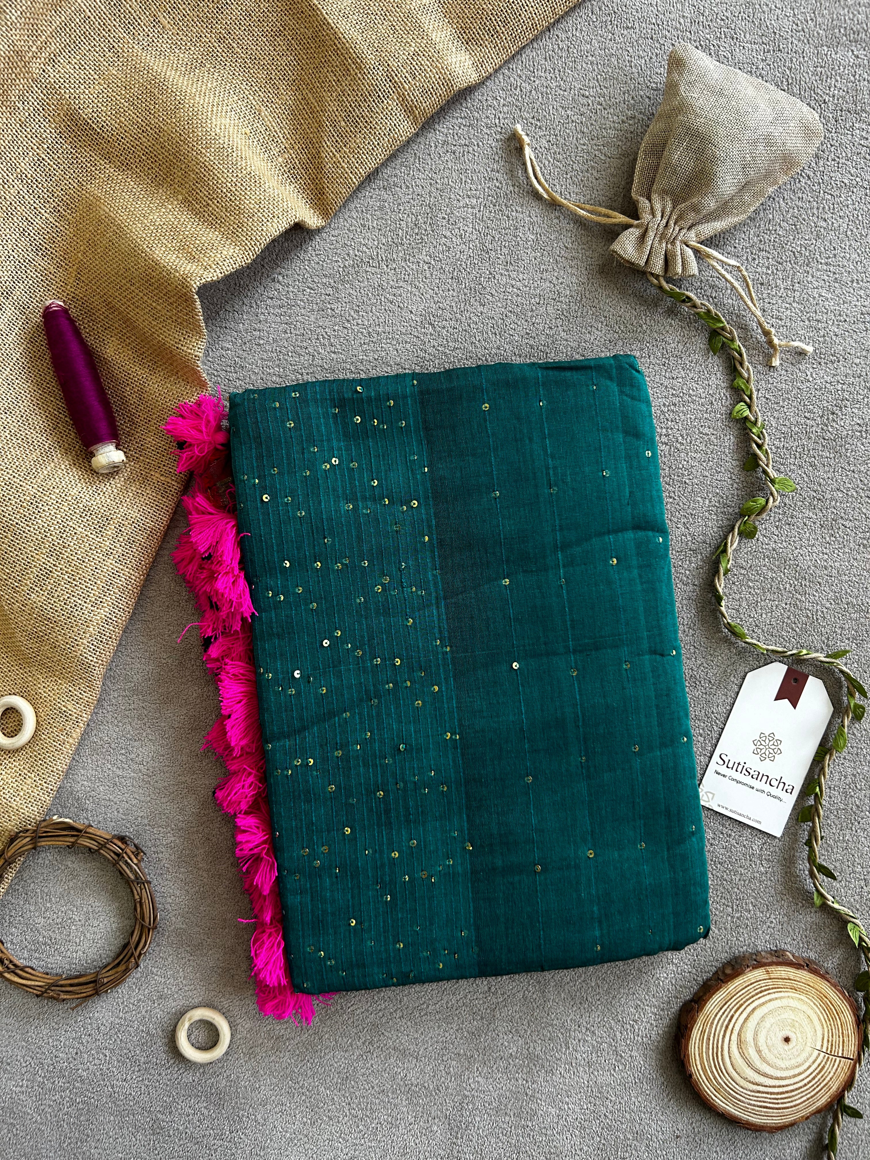 Sitaara Mul: Handwoven Sequin Elegance