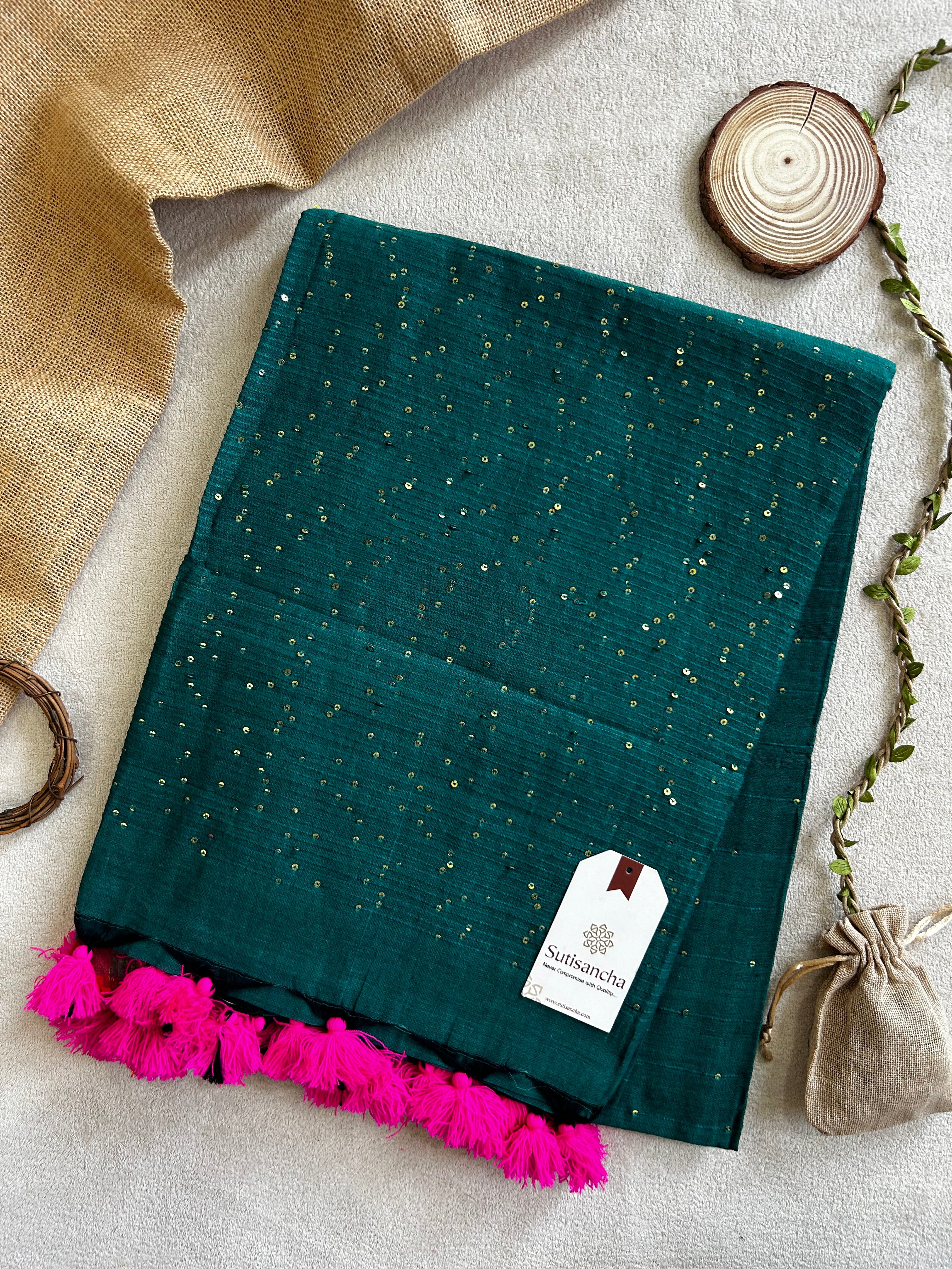 Sitaara Mul: Handwoven Sequin Elegance