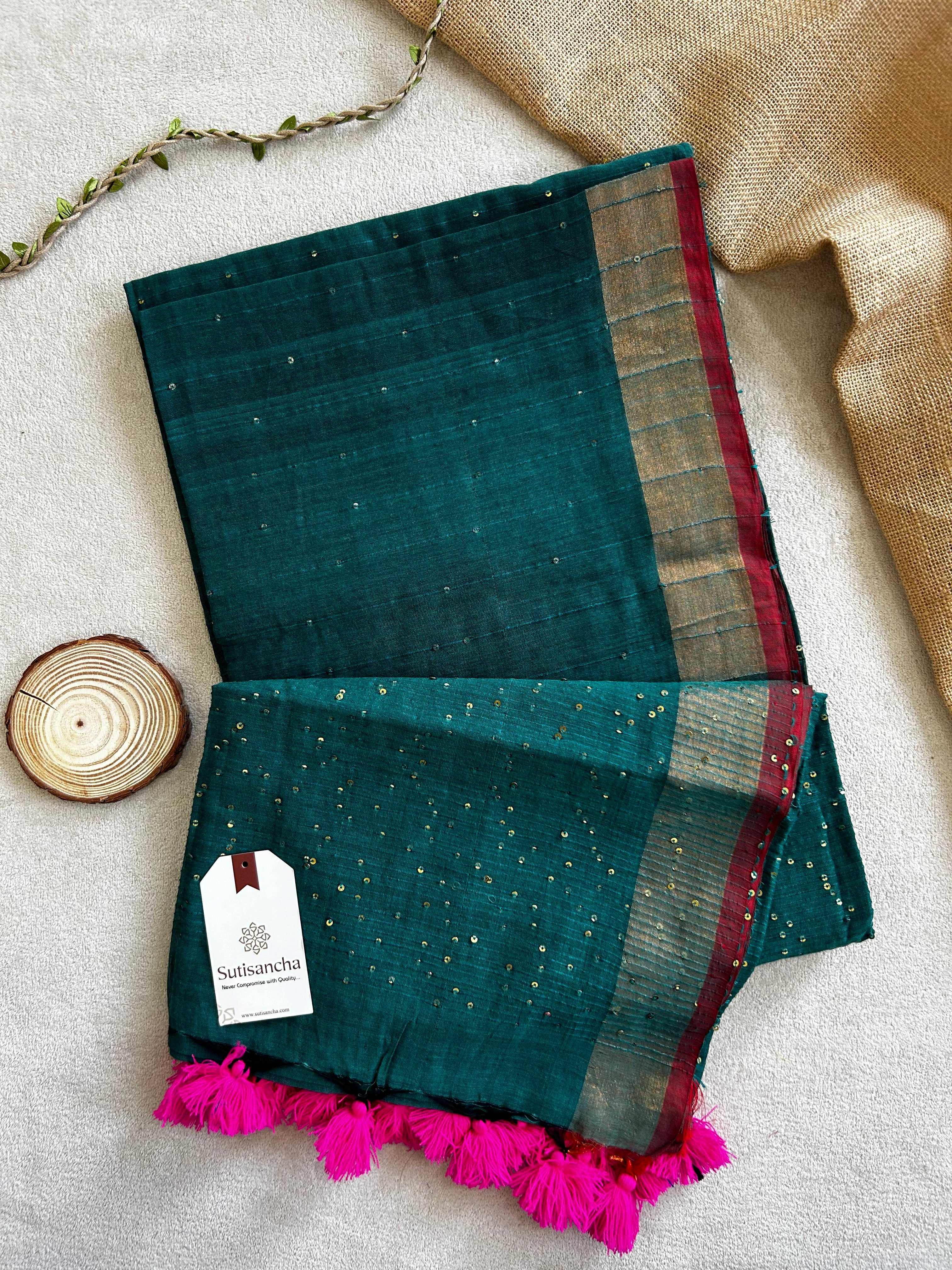 Sitaara Mul: Handwoven Sequin Elegance