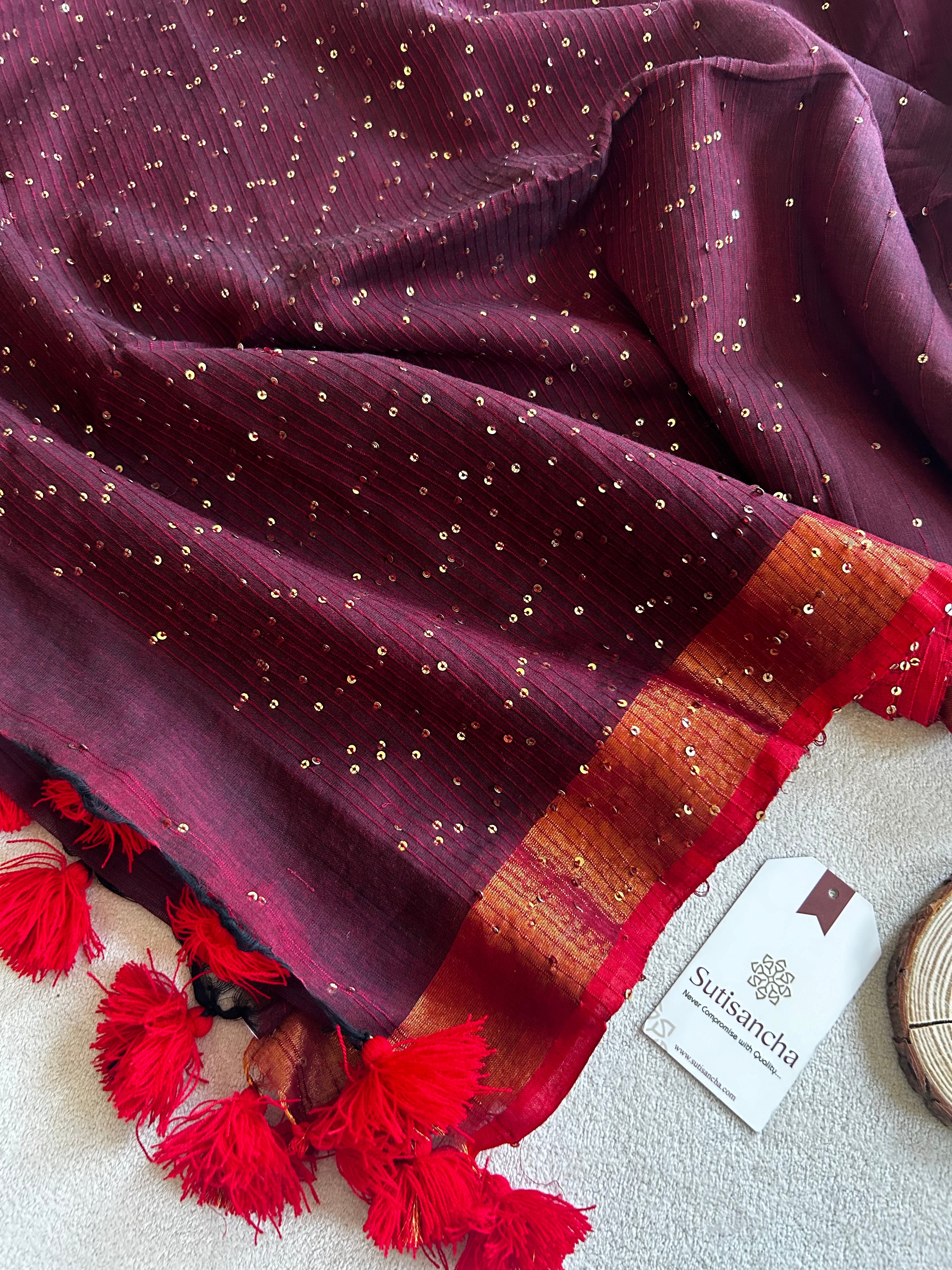 Sitaara Mul: Handwoven Sequin Elegance