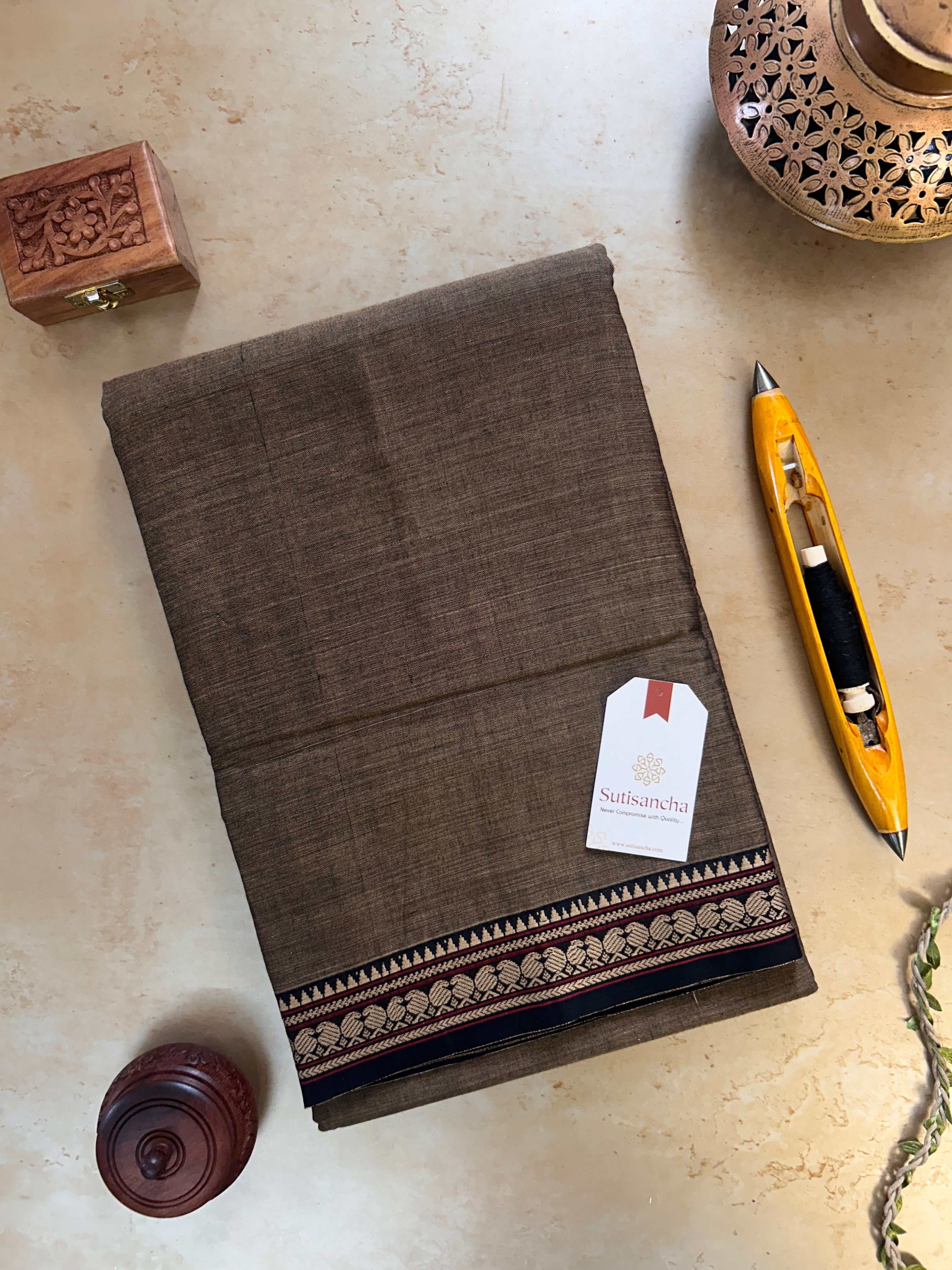 Classic Narayanpet Mercerized Cotton Saree