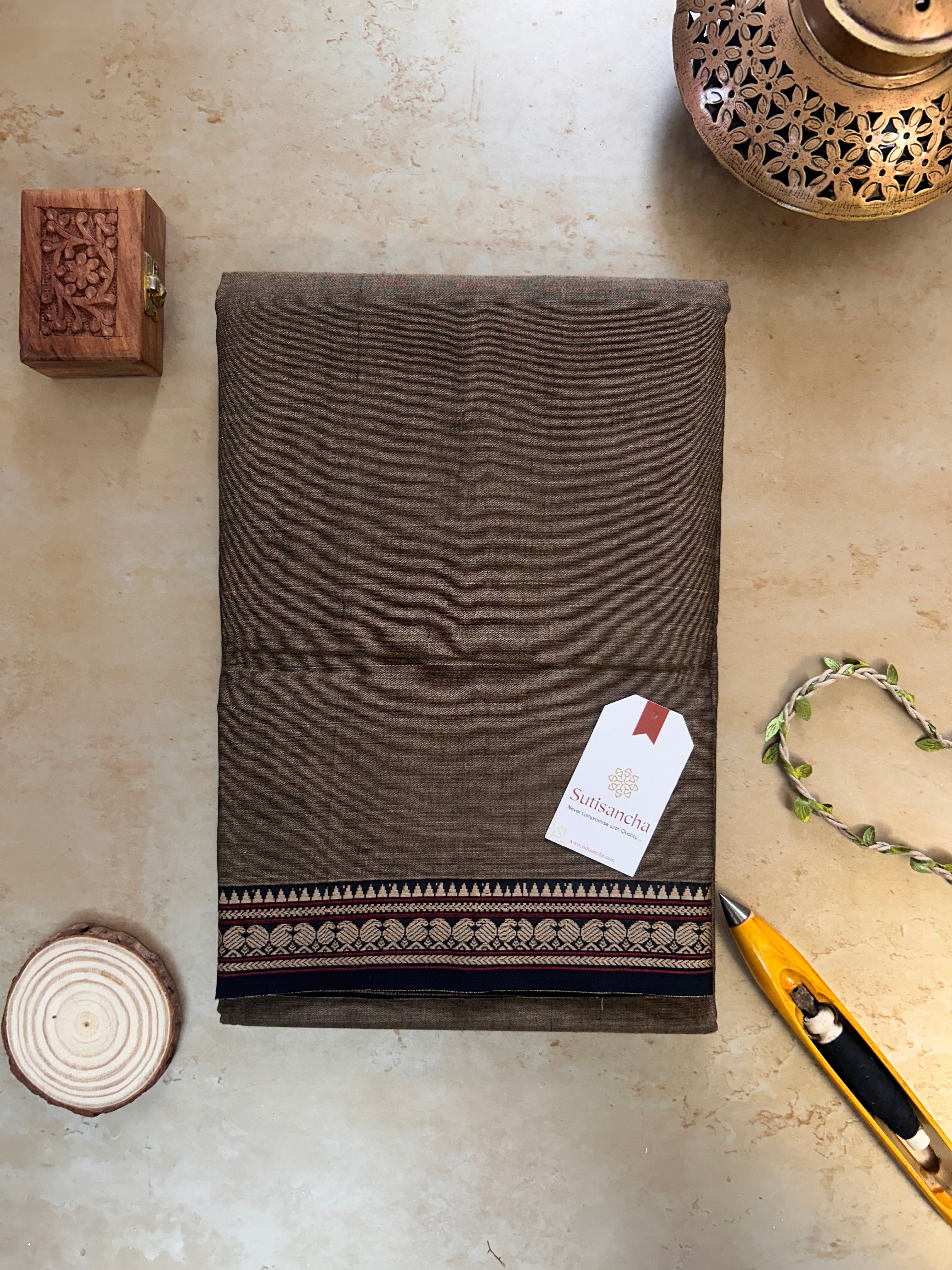 Classic Narayanpet Mercerized Cotton Saree