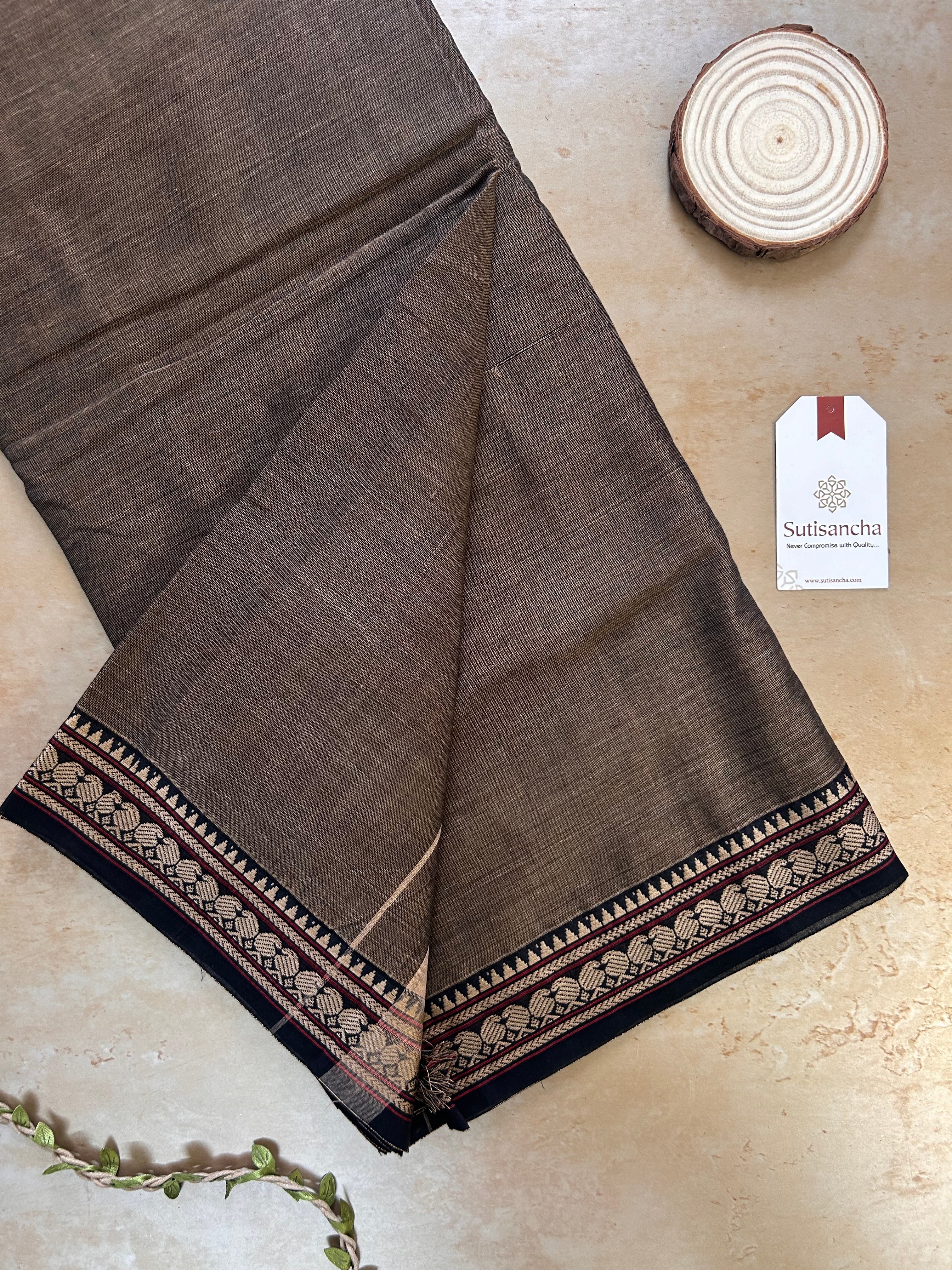 Classic Narayanpet Mercerized Cotton Saree