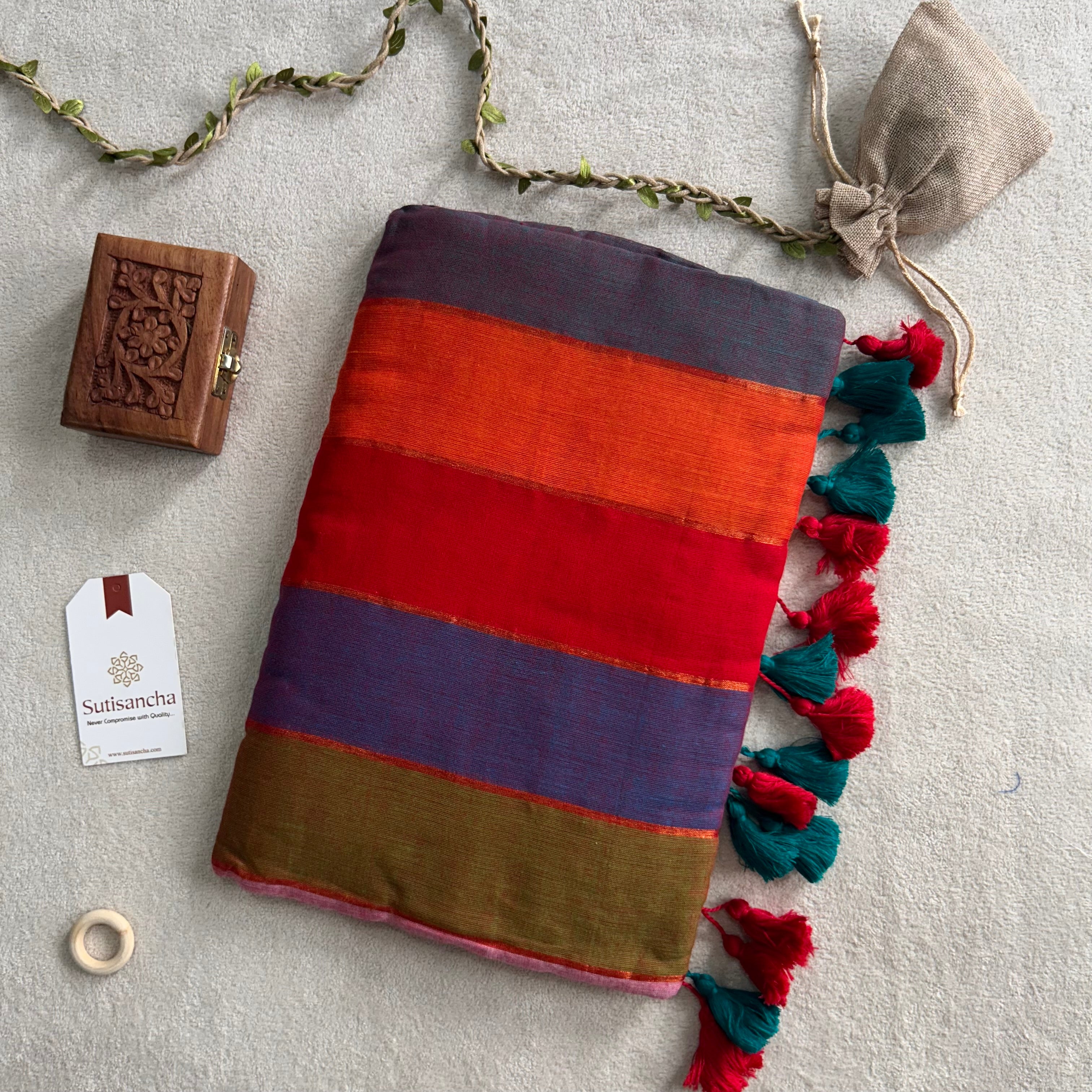 Threads of Joy – Multicolor Mul Cotton Magic