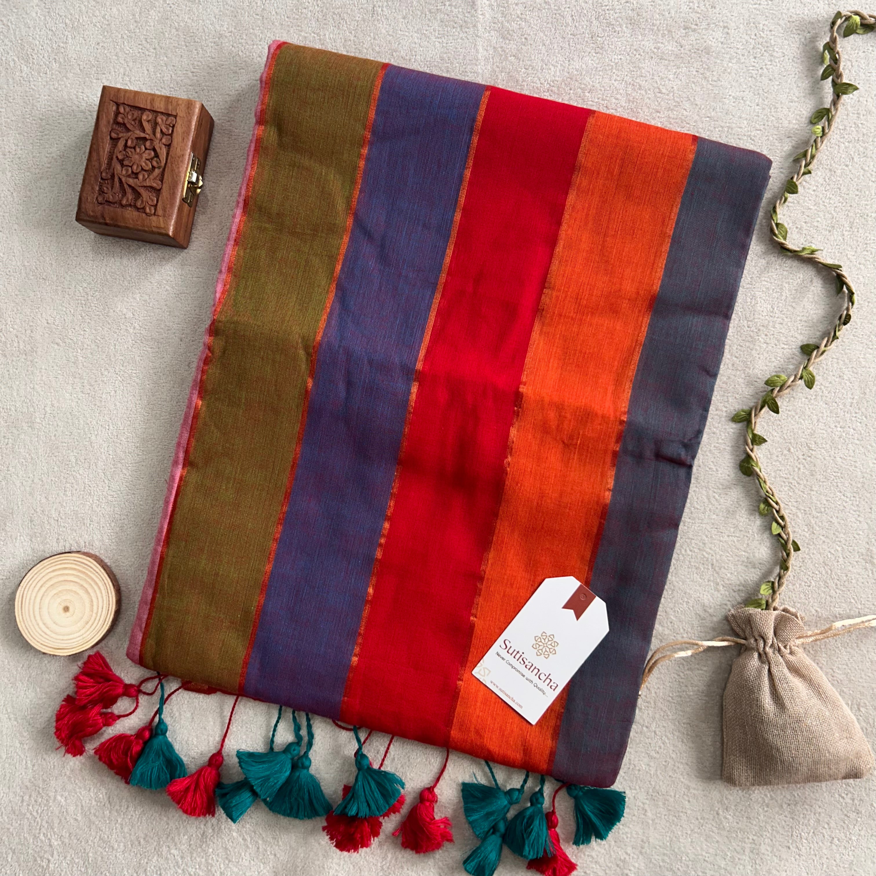 Threads of Joy – Multicolor Mul Cotton Magic