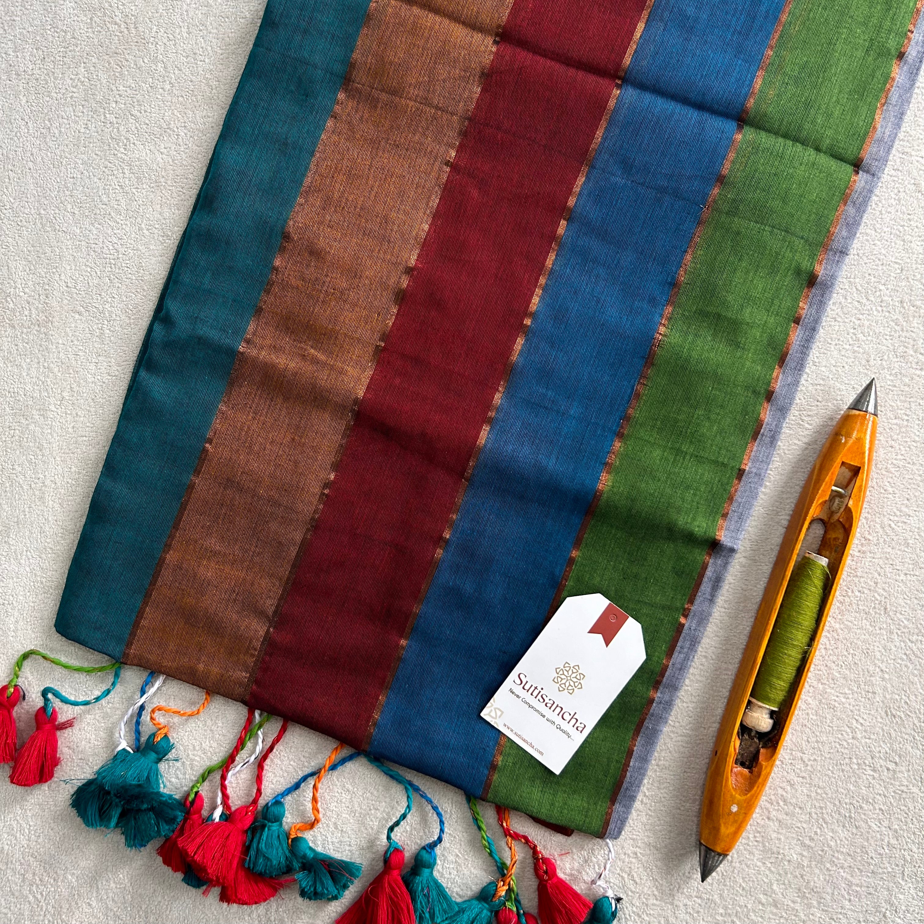 Threads of Joy – Multicolor Mul Cotton Magic