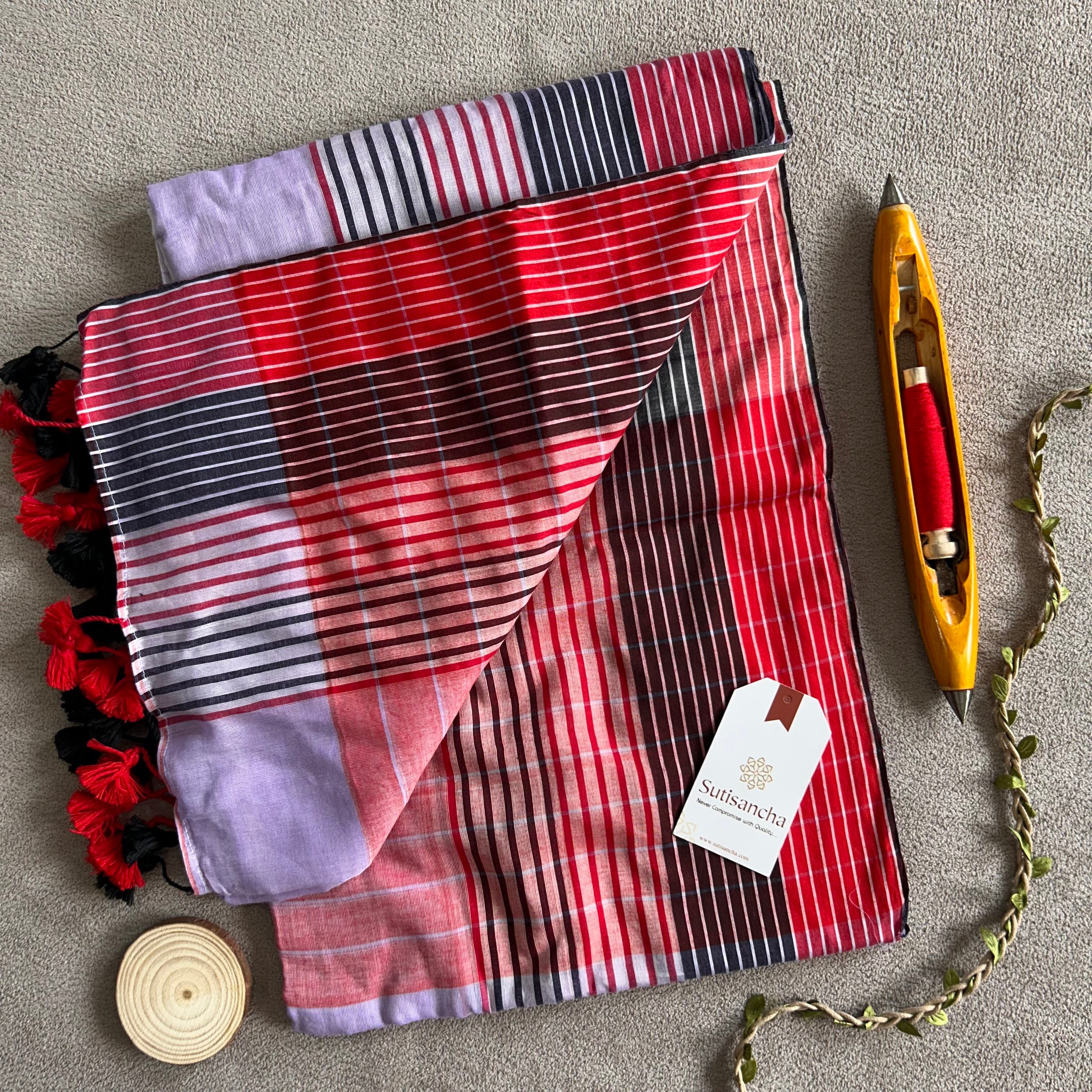 Sootrali – Striped Cotton Elegance