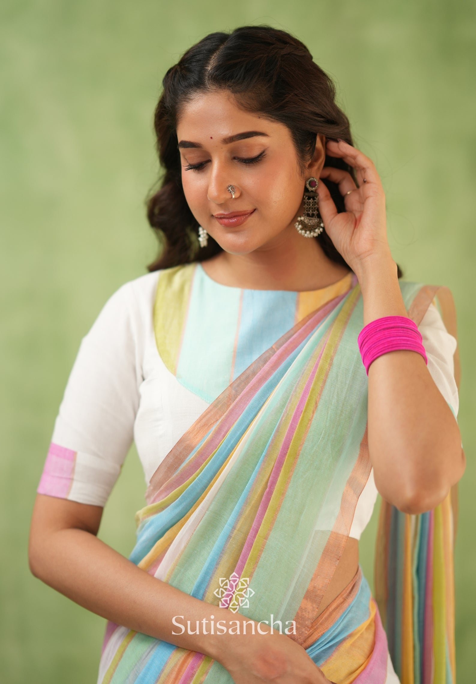 Threads of Joy – Multicolor Mul Cotton Magic