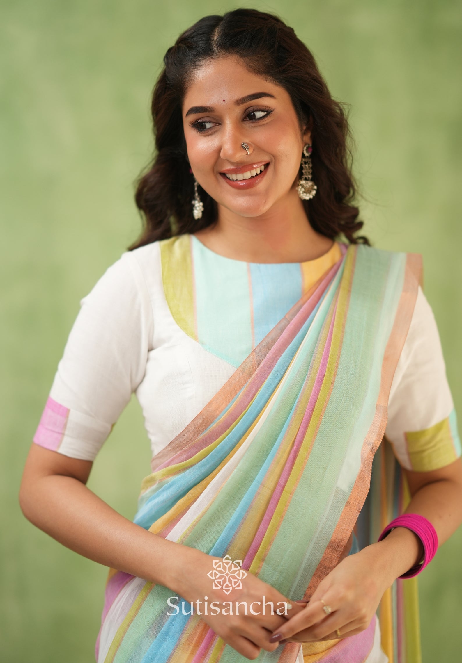 Threads of Joy – Multicolor Mul Cotton Magic