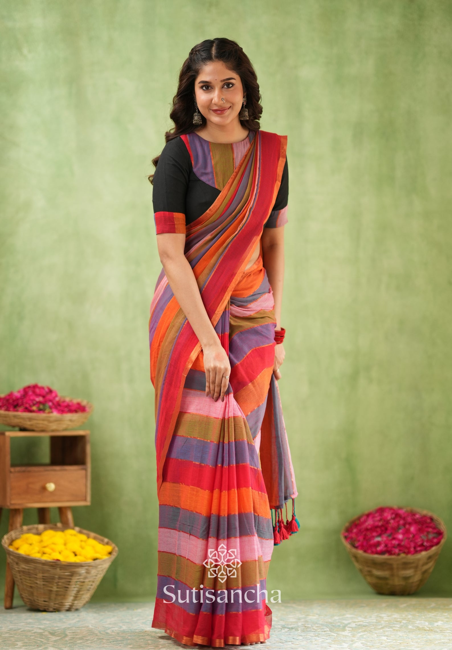 Threads of Joy – Multicolor Mul Cotton Magic