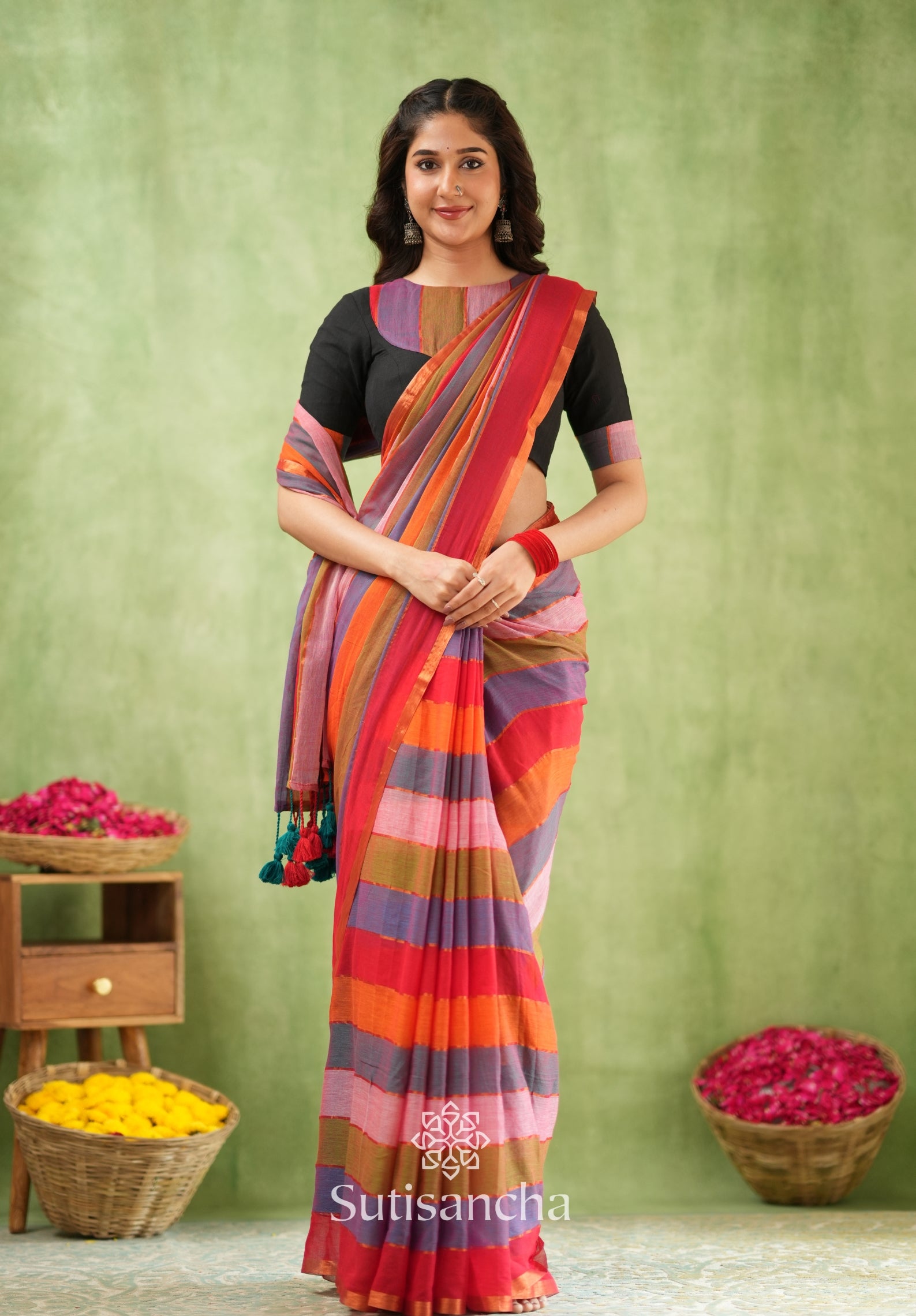 Threads of Joy – Multicolor Mul Cotton Magic